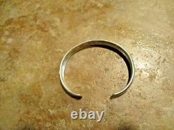 EARLY Old Signature TOMMY SINGER (d.) Sterling Silver PATTERN DESIGN Bracelet