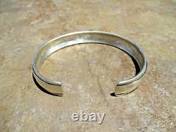 EARLY Old Signature TOMMY SINGER (d.) Sterling Silver PATTERN DESIGN Bracelet