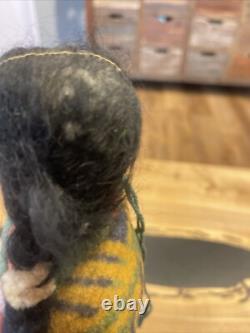 EARLY Skookum Bully Good 16 Native American Indian Wool Blanket Moccasins