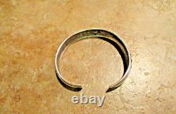 EARLY! TOMMY SINGER (d.) Navajo Sterling HORSES / BUFFALO / BUTTES Bracelet