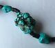 Early Vintage Santo Domingo Turquoise Nugget And Heishi Bead Squaw Necklace 18