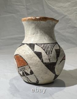 Early 1900's ANTIQUE Native American Acoma Pottery Jar Bud Vase