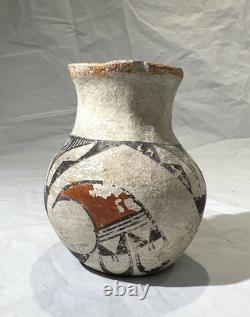 Early 1900's ANTIQUE Native American Acoma Pottery Jar Bud Vase