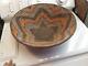 Early 1900's Antique Mission Native American Large Woven Basket Bowl