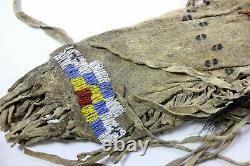 Early 1900's Native American Indian Cheyenne Tribe Beaded Arrow Quiver