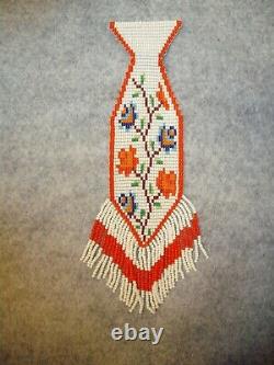 Early 1900's Nez Perce Beaded Tie