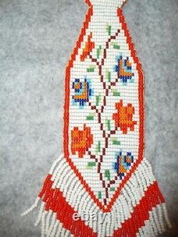 Early 1900's Nez Perce Beaded Tie