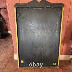 Early 1900s Allan Herschell Native American Indian Carousel Panel Vintage