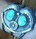 Early 1900s Turquoise Cuff Bracelet Native American Old Pawn