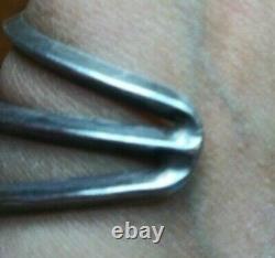 Early 1900s turquoise cuff bracelet native american old pawn