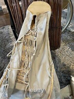 Early 19th Century Native American Paiute Southern Cradle Board Handmade