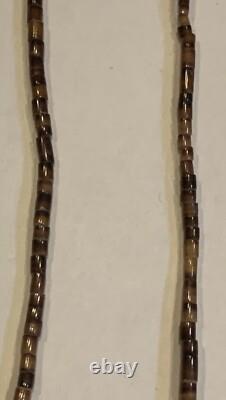 Early 20th century Zuni fetish necklace size 27