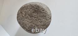 Early American Indian Grooved Man Maul Authentic Stone Tool 3 Pounds + Great