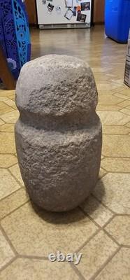 Early American Indian Grooved Man Maul Authentic Stone Tool 8 Pounds + Great Early American Indian Grooved Man Maul Authentic Stone Tool 8 Pounds + Great