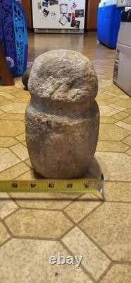 Early American Indian Grooved Man Maul Authentic Stone Tool 8 Pounds + Great