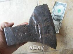 Early Antique Colonial Broad Ax, BLACKSMITH, Native American, Revolutionary War