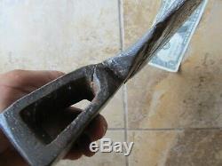 Early Antique Colonial Broad Ax, BLACKSMITH, Native American, Revolutionary War