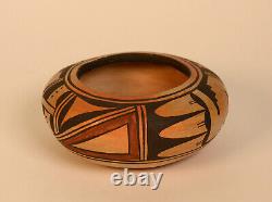 Early Hopi Polychrome Bowl ca 1930 2 x 5 1/2