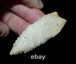 Early Lanceolate Boone Co Missouri Indian Arrowhead Artifact Collectible Relic Early Lanceolate Boone Co Missouri Indian Arrowhead Artifact Collectible Relic