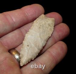 Early Lanceolate Boone Co Missouri Indian Arrowhead Artifact Collectible Relic