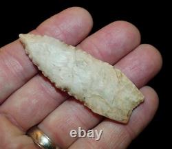 Early Lanceolate Boone Co Missouri Indian Arrowhead Artifact Collectible Relic