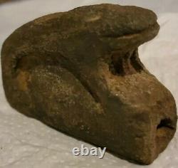 Early Missippian Native American Platform Effigy Pipe