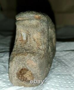 Early Missippian Native American Platform Effigy Pipe