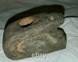 Early Missippian Native American Platform Effigy Pipe