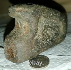 Early Missippian Native American Platform Effigy Pipe