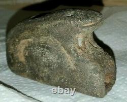 Early Missippian Native American Platform Effigy Pipe