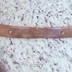 Early Native American Navajo John B. Begay Jr. Sterling Silver Concho Belt