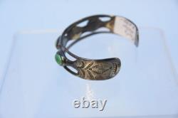 Early Navajo Bracelet with Turquoise