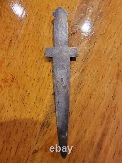 Early Navajo Turquoise Letter Opener Great Detail