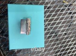Early Rare Example of Navajo Sterling Silver Pill Box