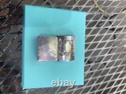 Early Rare Example of Navajo Sterling Silver Pill Box