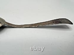 Early Sterling Hand Tooled Stamped Native Designs Fred Harvey Era Spoon