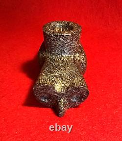 Early Stone Owl Effigy Pipe