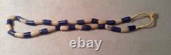 Early Strand Of Hand Made Glass Native American Trade Bead Necklace