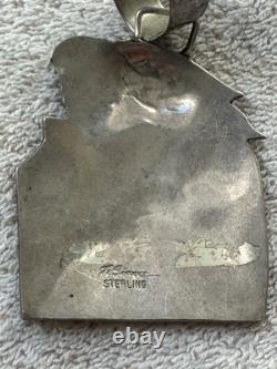 Early Tommy Singer Sterling Eagle pendant
