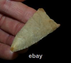Early Triangular South Texas Authentic Indian Arrowhead Artifact Collectible