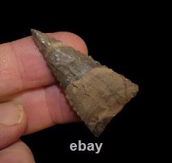 Early Triangular South Texas Authentic Indian Arrowhead Artifact Collectible