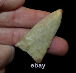 Early Triangular South Texas Authentic Indian Arrowhead Artifact Collectible