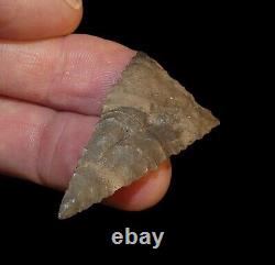 Early Triangular South Texas Authentic Indian Arrowhead Artifact Collectible