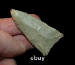 Early Triangular South Texas Authentic Indian Arrowhead Artifact Collectible