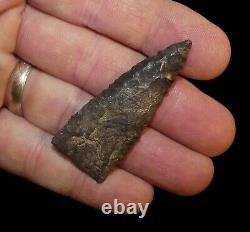 Early Triangular South Texas Authentic Indian Arrowhead Artifact Collectible