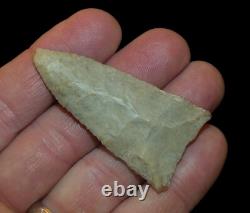 Early Triangular South Texas Authentic Indian Arrowhead Artifact Collectible