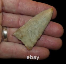 Early Triangular South Texas Authentic Indian Arrowhead Artifact Collectible