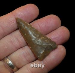 Early Triangular South Texas Indian Arrowhead Artifact Collectible Relic