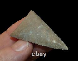 Early Triangular South Texas Indian Arrowhead Artifact Collectible Relic