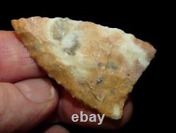 Early Triangular Texas Authentic Indian Arrowhead Artifact Collectible Relic